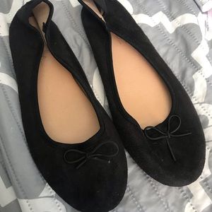 Black flats size 9